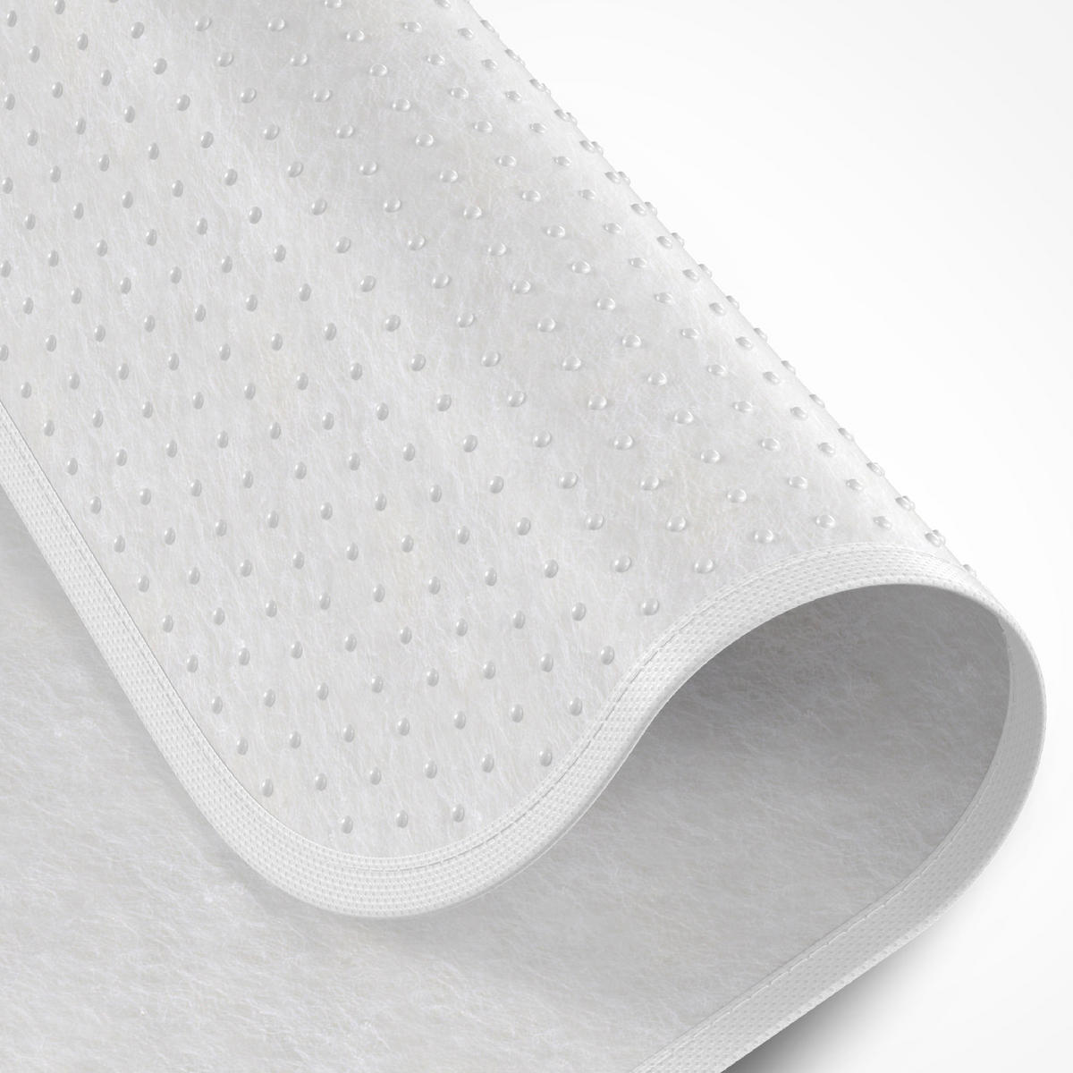 MATRATZENSCHONER BeauTect mit Noppen 200/200 cm - Weiß, Kunststoff/Textil (200/200cm) - Beautissu 