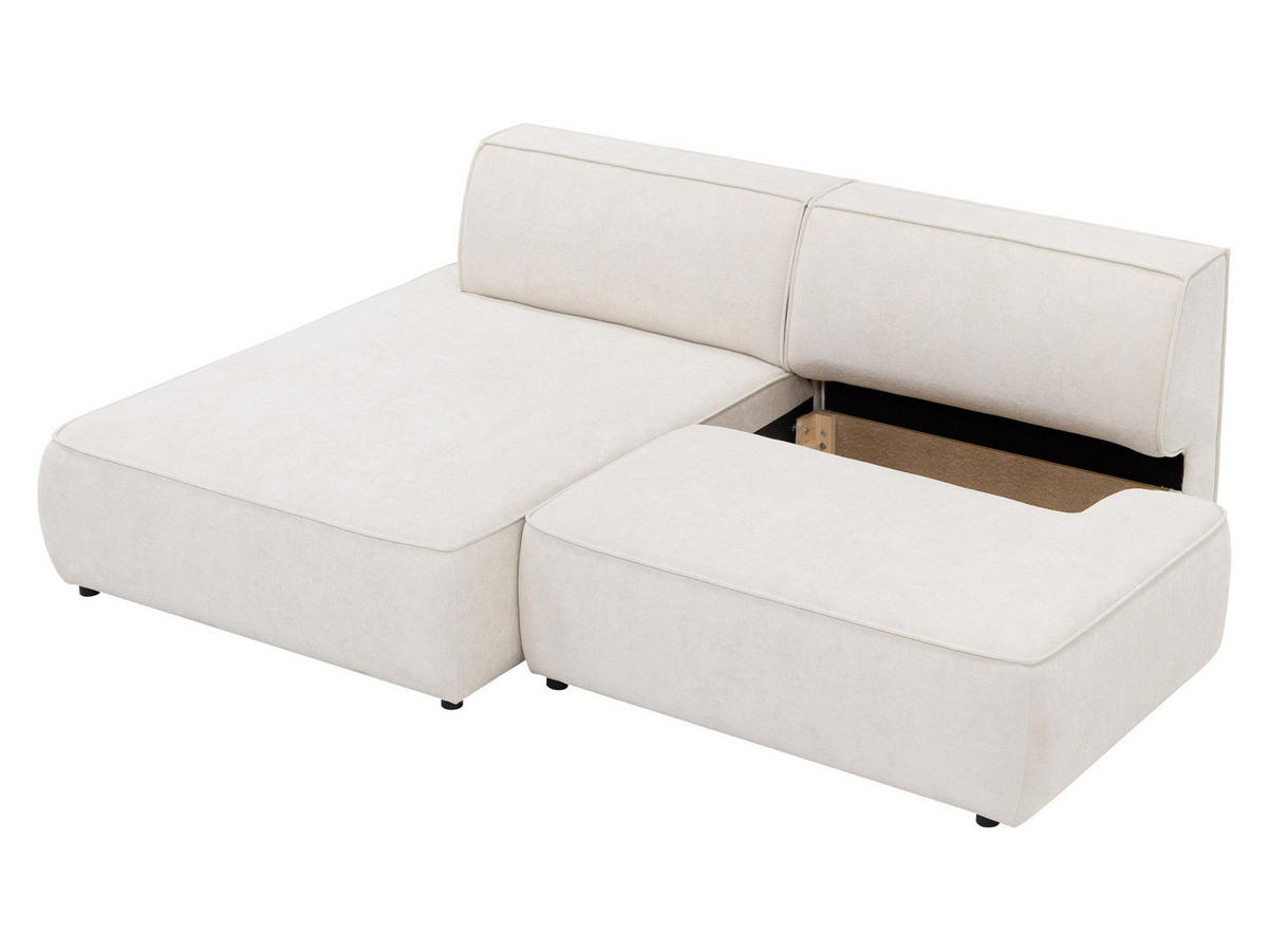 ECKSOFA Zuno, Seite: Rechts - Schwarz/Grau, Holz/Kunststoff (254/162cm) - MIRJAN24