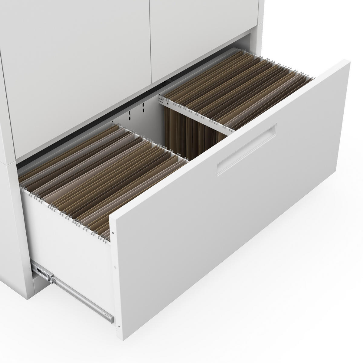 METALLSCHRANK Megan - Weiß, Metall (90/195/40cm)