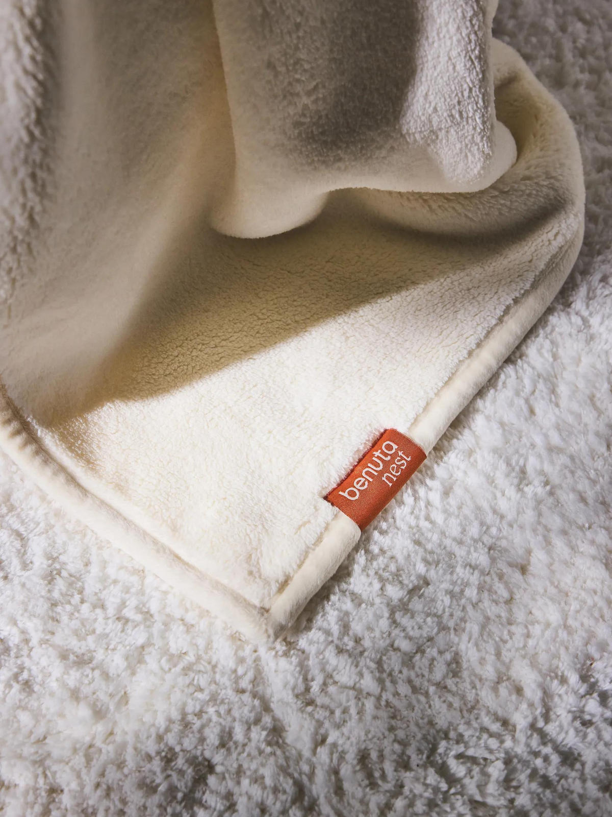 DECKE Cosi Cream 200/220 cm - Creme, Textil (200/220cm) - benuta