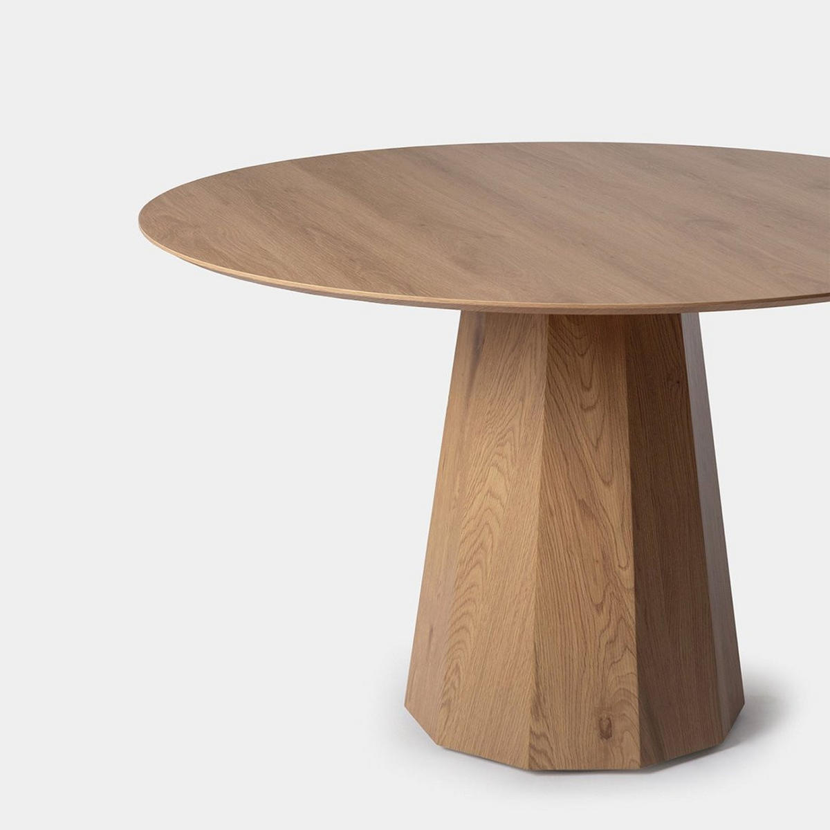 ESSTISCH Olivier Natürlich 120 cm x 76 cm - Naturfarben, Holzwerkstoff (120/120/76cm) - Klast Home