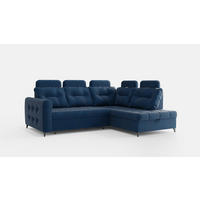 ECKSOFA Wendie - Dunkelblau, Holzwerkstoff/Textil (250/200cm) - Fun Möbel