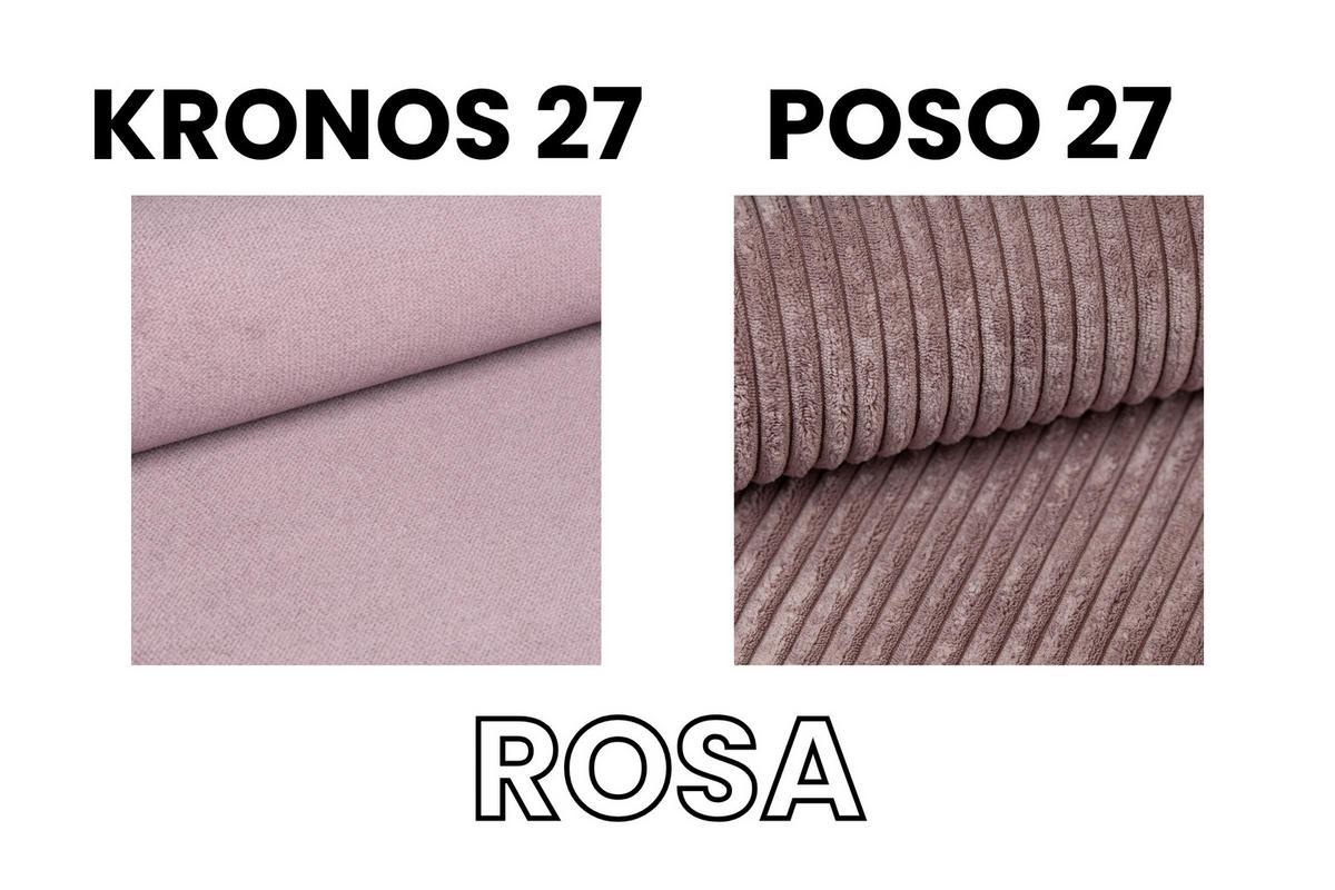 BOXBETT MATI 100/200 Rosa mit Taschen-Federkernmatratze H4 - Rosa, Holz/Holzwerkstoff (100/200cm) - Deine Möbel 24