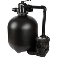 POOLFILTERSYSTEM Pro Classic 800 W für Gartenpools - Schwarz, Kunststoff (61/90.5/80.5cm) - Swim & Fun 