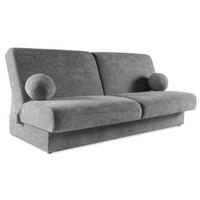 SCHLAFSOFA Beno 3-Sitzer mit Schlaffunktion, Grau - Grau, Textil (199/91/91cm) - Beautysofa