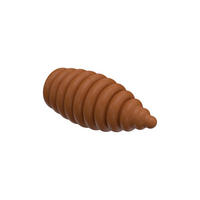 ENDSTÜCKE FÜR GARDINENSTANGEN 16 mm Ø, Asta Kirschbaum, Packung 2 Stück - Kirschbaumfarben, Holz (6.5/3/3cm) - INTERDECO