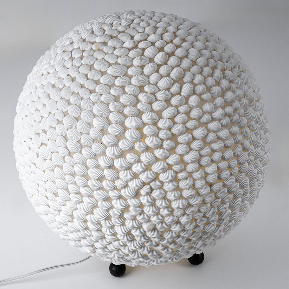 LED TISCHLEUCHTE BALI Weiß - Weiß, Metall (37/37/41cm) - Globo Lighting