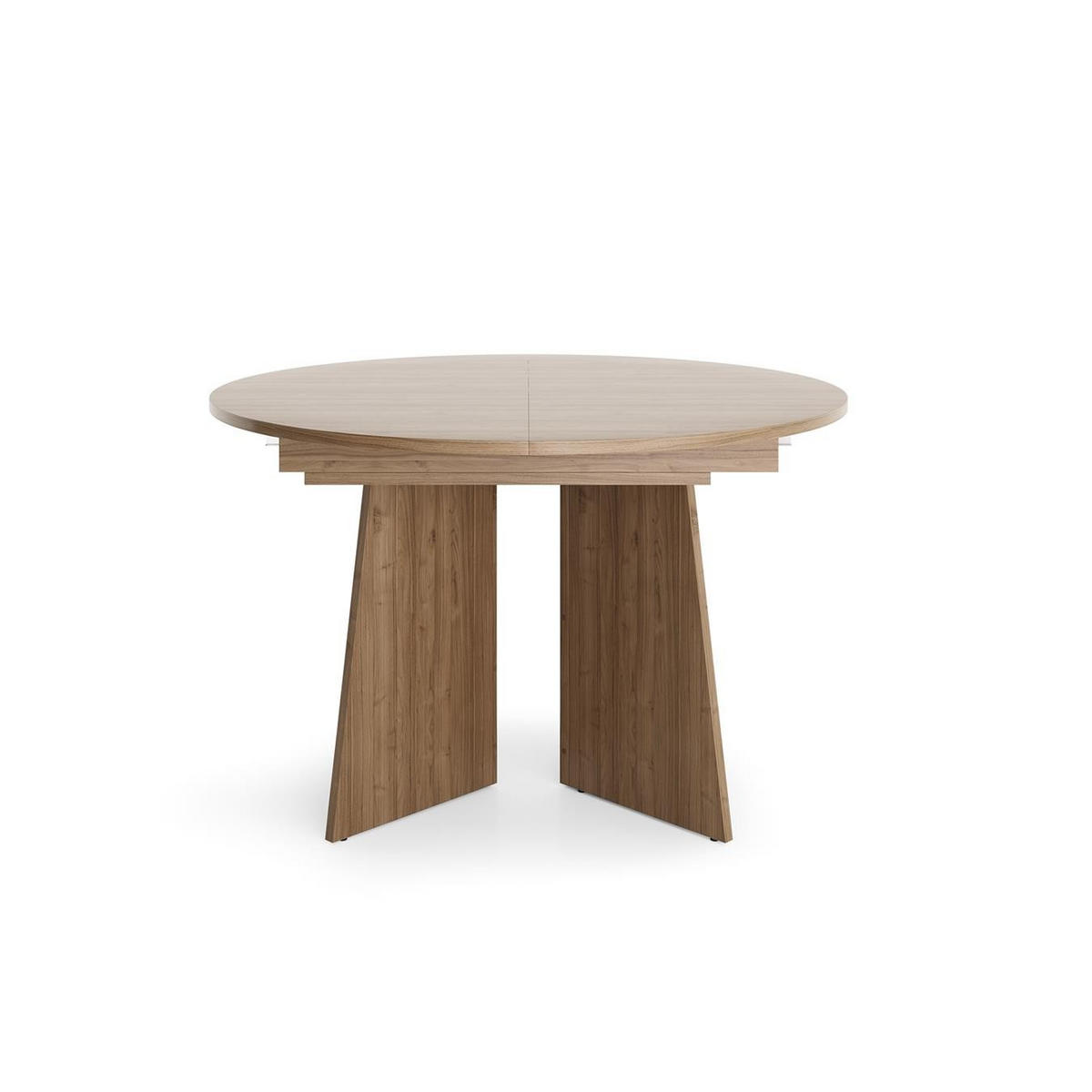 ESSTISCH Aurena, Kaschmir mit Walnuss - Walnussfarben, Holzwerkstoff (120/160/76cm) - Bettso
