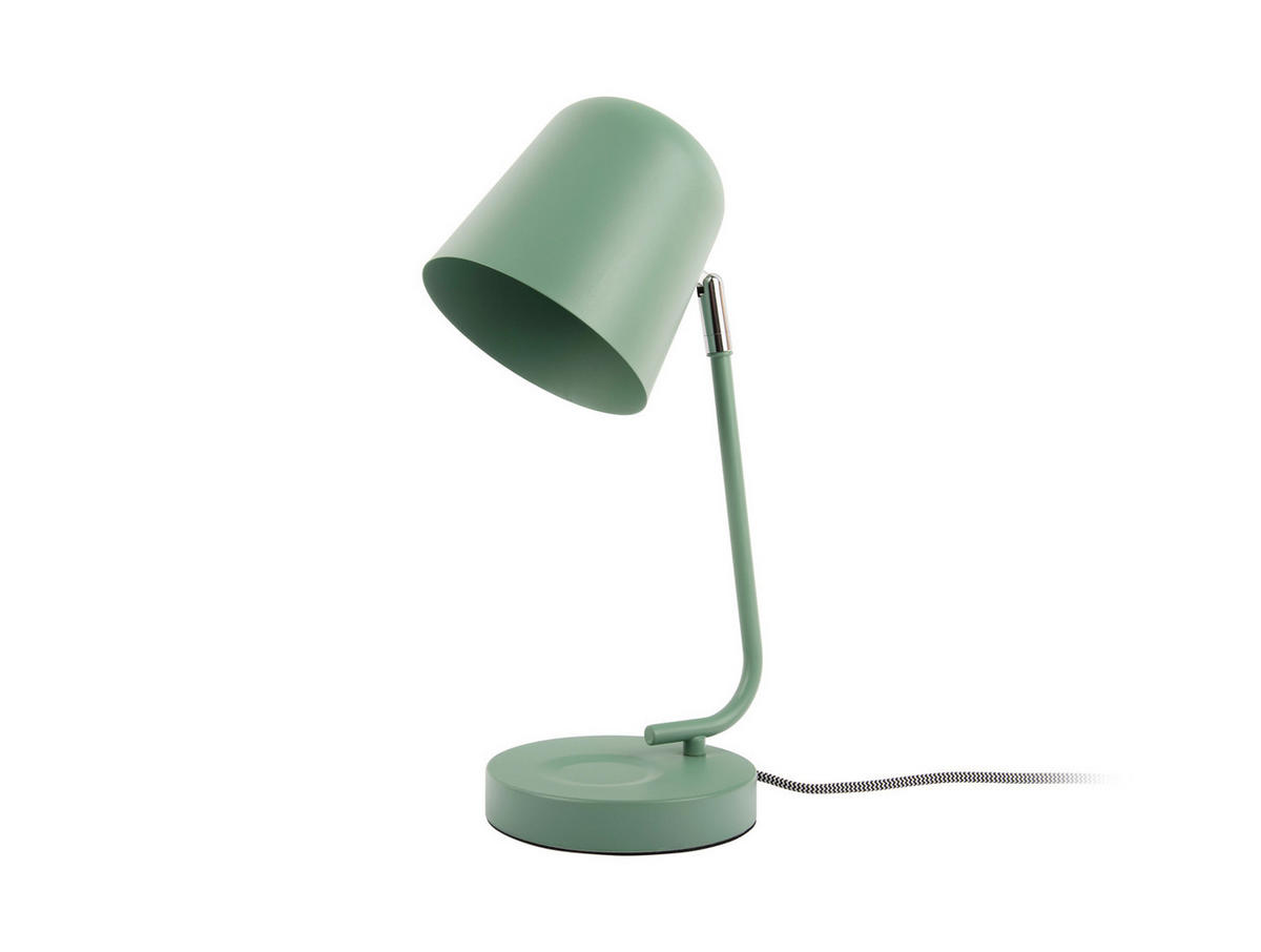 TISCHLAMPE Encantar 15/15/38 cm - Grün, Metall (15/15/38cm) - Leitmotiv