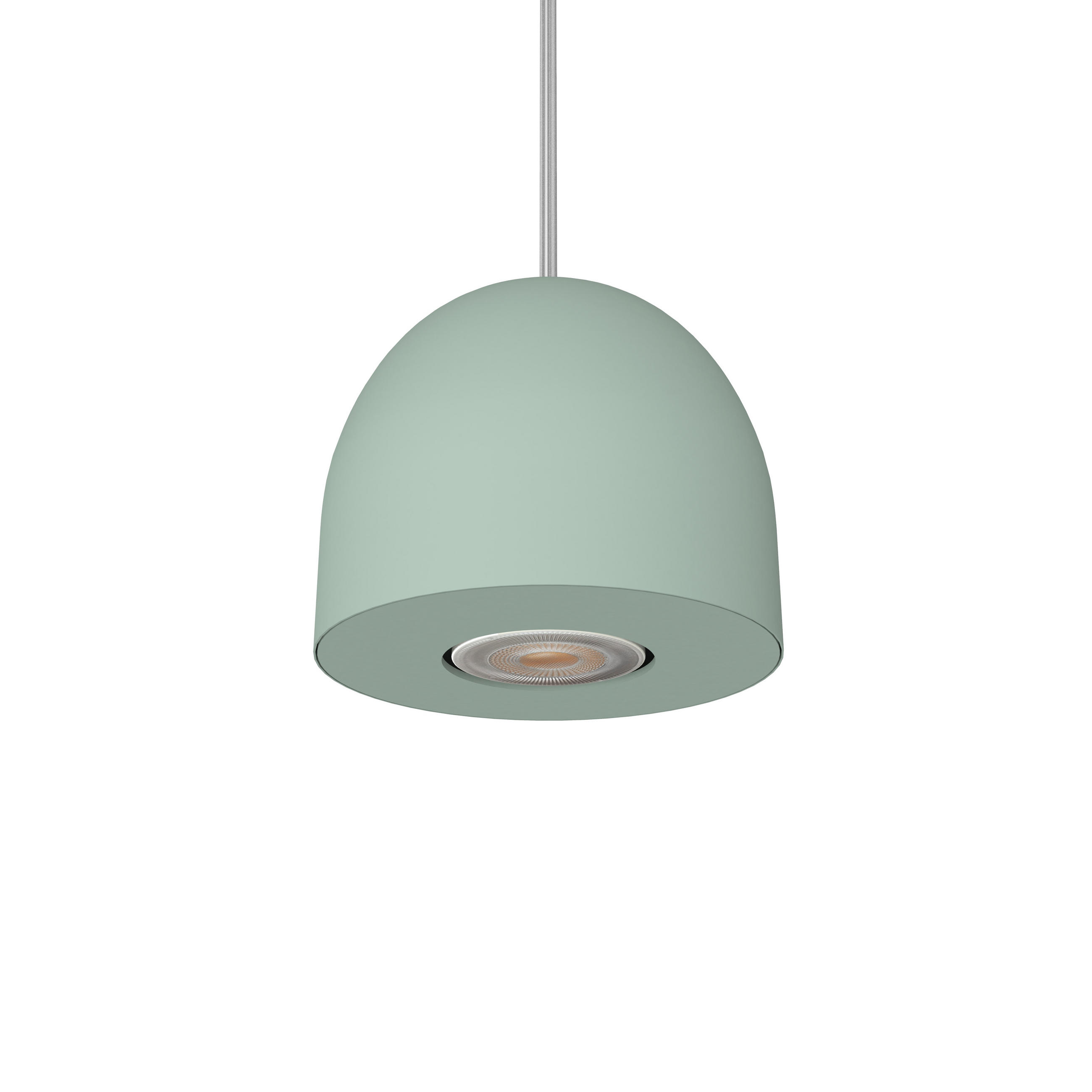 HÄNGELEUCHTE Campanella - Grün, Metall (10/8/120cm) - Lumicom