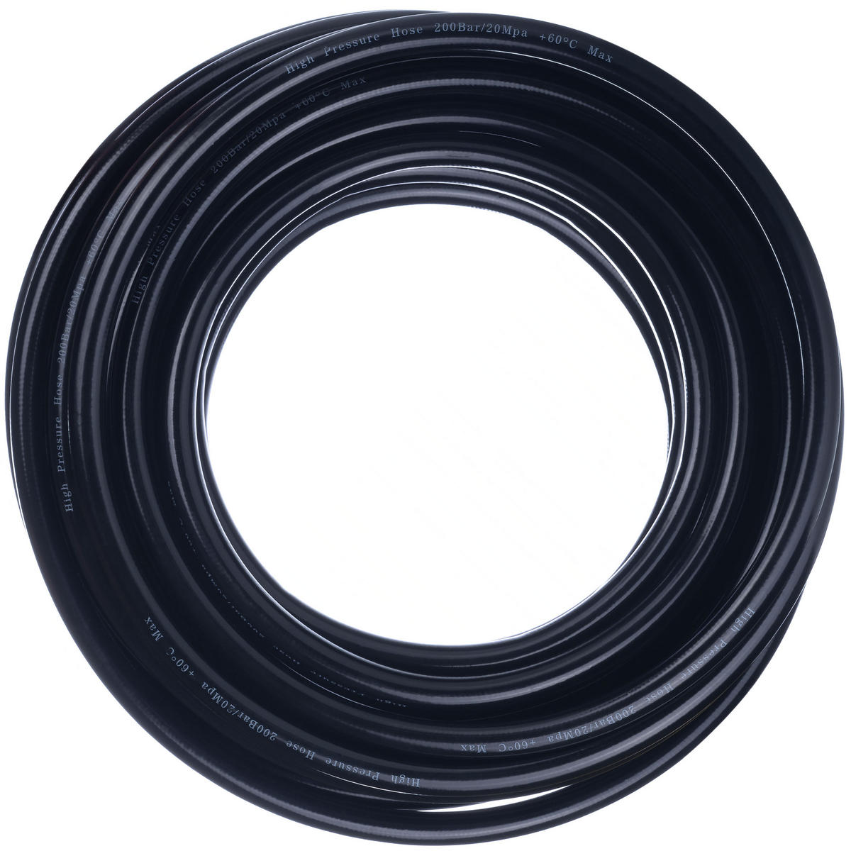 SCHLAUCH M22 Quick Connect, Hochdruck, 5 m, 200 bar, 60 °C, M22x1,5 Anschluss, Click-Connect Kupplung, Schutzkappen - Multicolor, Kunststoff/Metall (10/10/10cm)