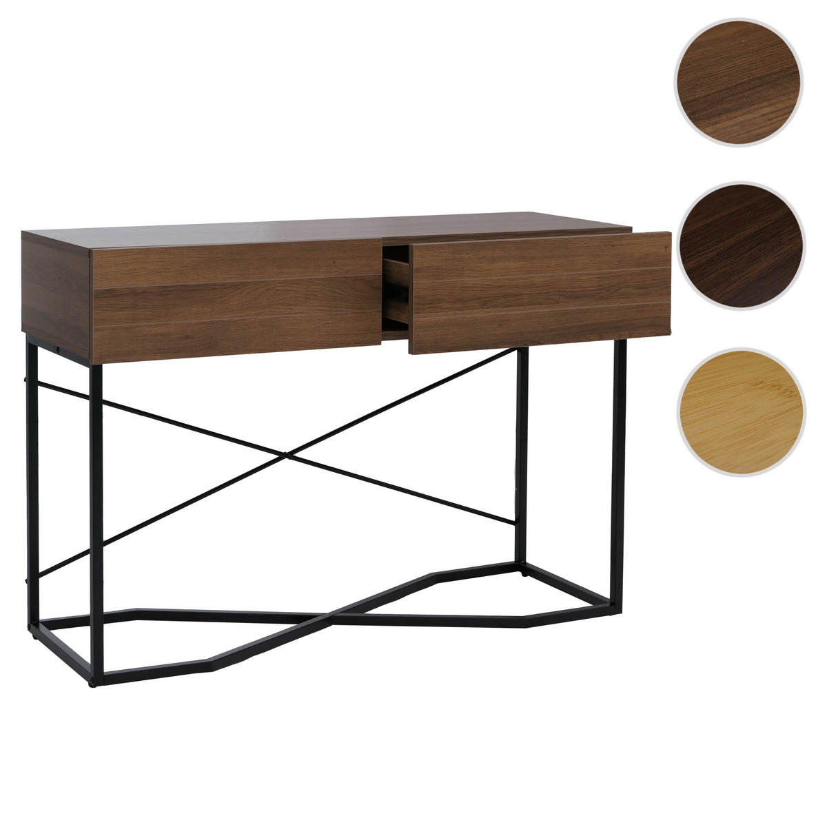 KONSOLENTISCH rechteck Braun - Braun, Holz (40/120/81cm) - MCW