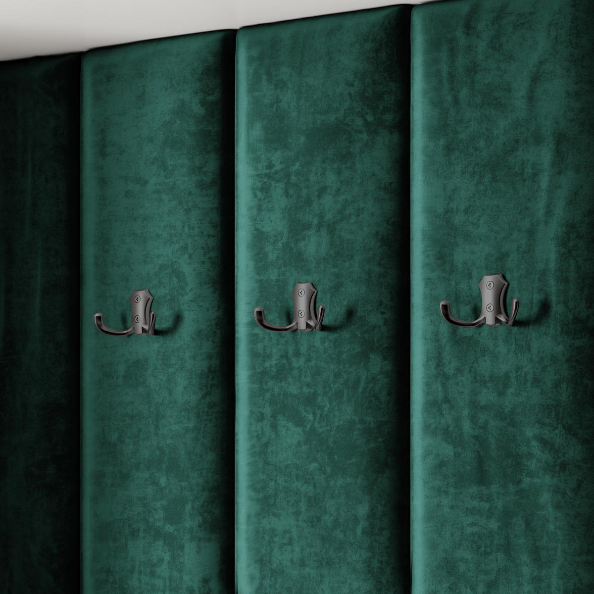 GARDEROBENSCHRANK REMA 180/240/60 cm Modern Garderobe-Set Eiche Wotan - Eiche Wotan/Schwarz, Holzwerkstoff (180/240/60cm) - MASSENO