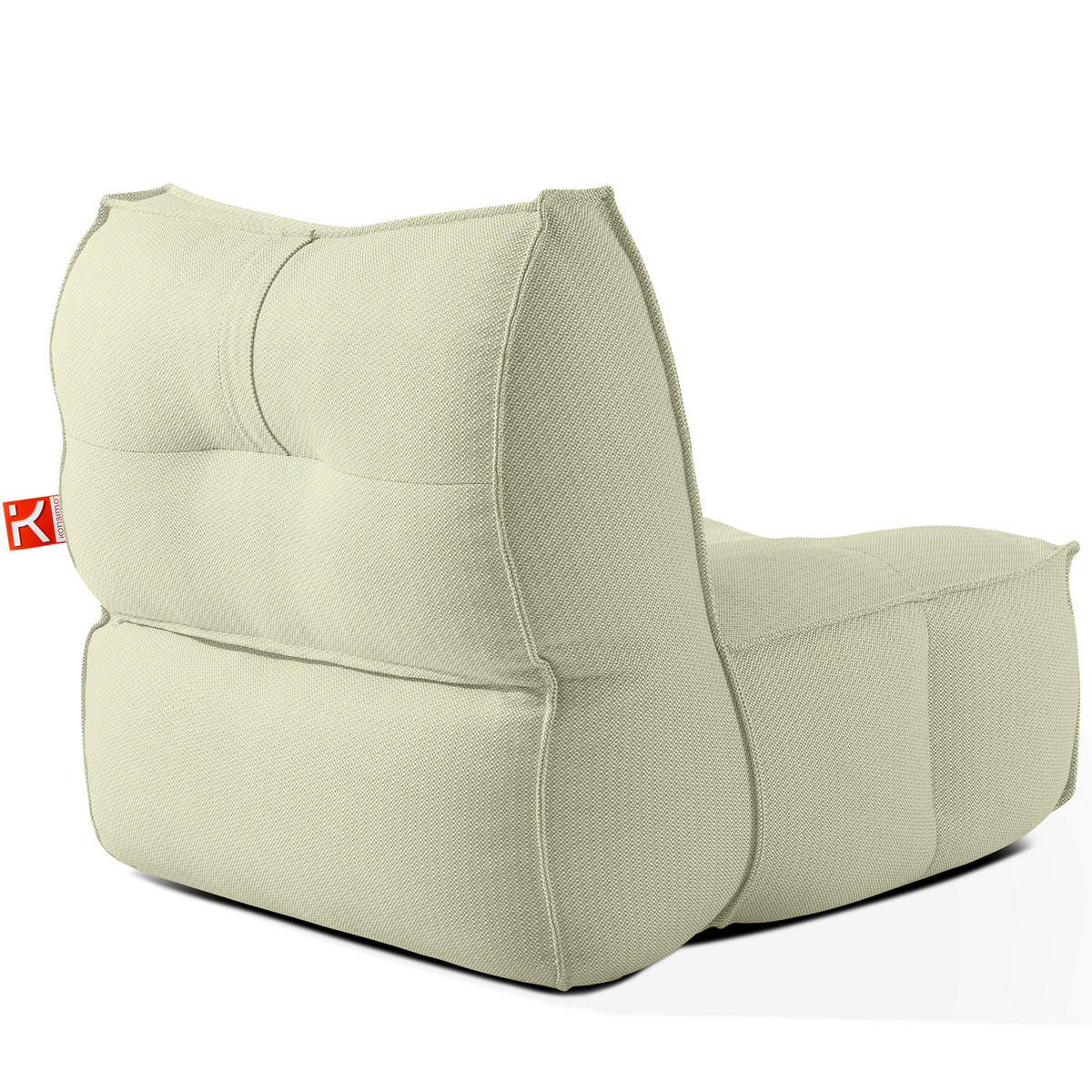GARTENLOUNGE-SET LOVIA, Möbel-Set, Hellgrün/Weiß - Hellgrün, Textil - KONSIMO®