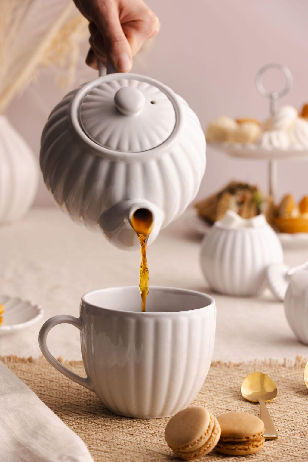 TEETASSE LUXE, WEISS 460 ml Price & Kensington - Weiß, Keramik (0.46L) - Price & Kensington