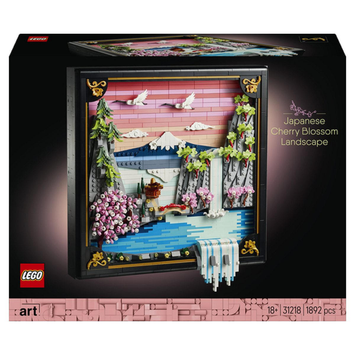 Lego Klemmbausteine Rot 37.8x12.6x48 cm