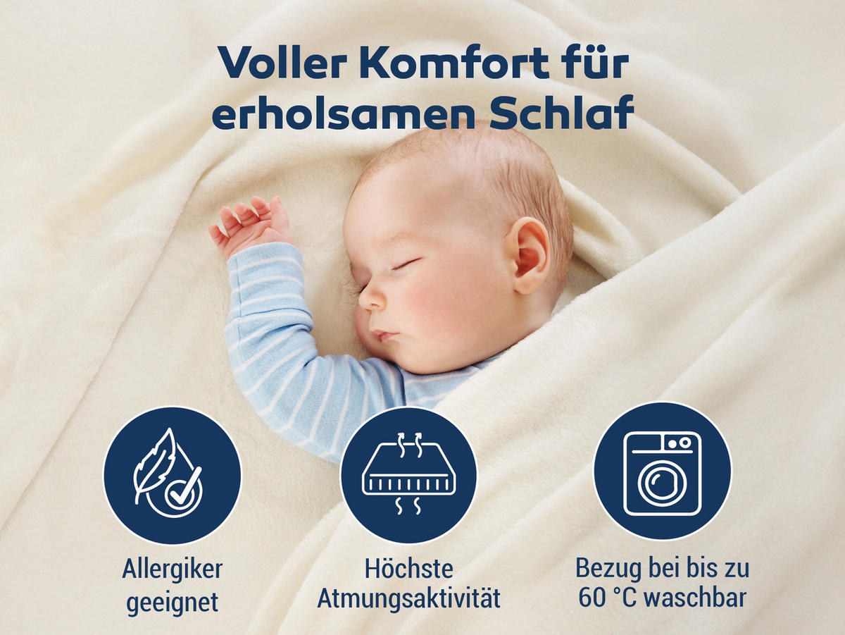 BABYMATRATZE Junior-Duo, mit Trittkante, Größe: 60x120 - Weiß, Textil (60/120cm) - Betten-ABC