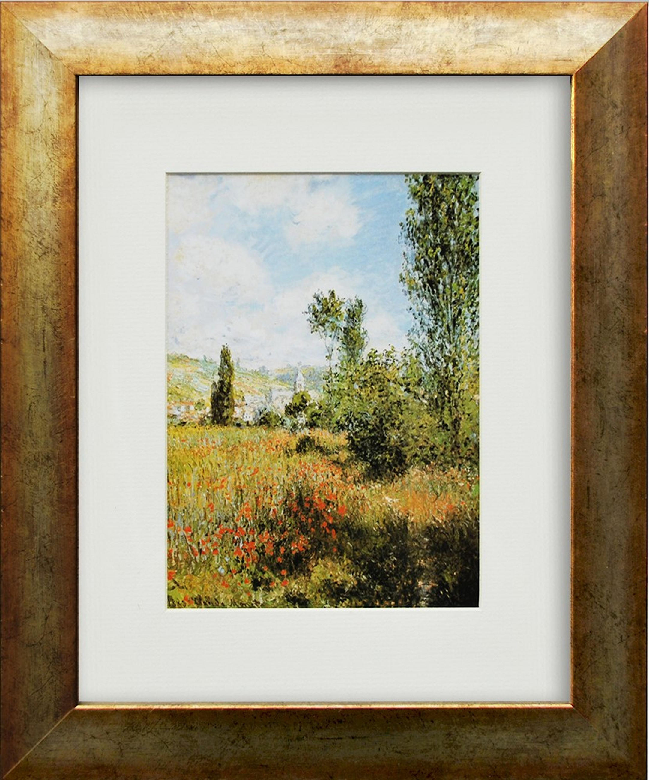 BILD gerahmt 30x35 cm Claude Monet „Ile Saint-Martin II“ - Beige, Holz (33/40cm) - artissimo