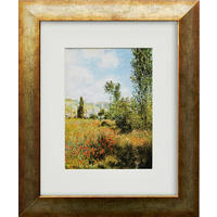 BILD gerahmt 30x35 cm Claude Monet „Ile Saint-Martin II“ - Beige, Holz (33/40cm) - artissimo