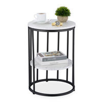 BEISTELLTISCH - Multicolor, Holzwerkstoff/Metall (40/40/57cm) - Relaxdays