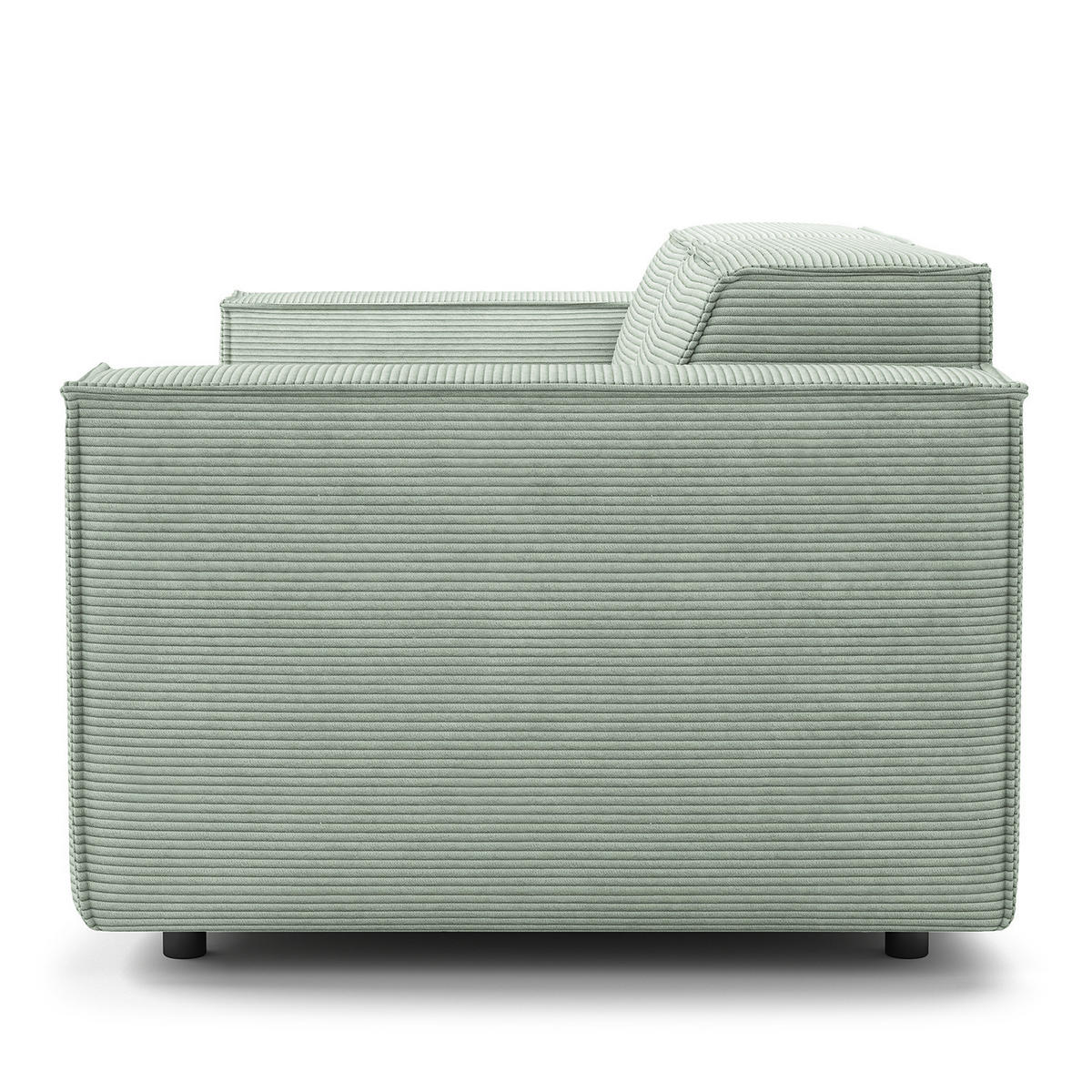 2-SITZER SOFA - Mintgrün, Textil (189/70/96cm) - home24