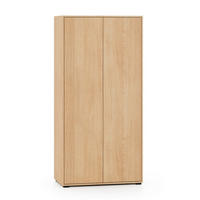 OMARA 2 vrati Nila Les - rjava, leseni material (92/190/52cm) - Petits-meubles