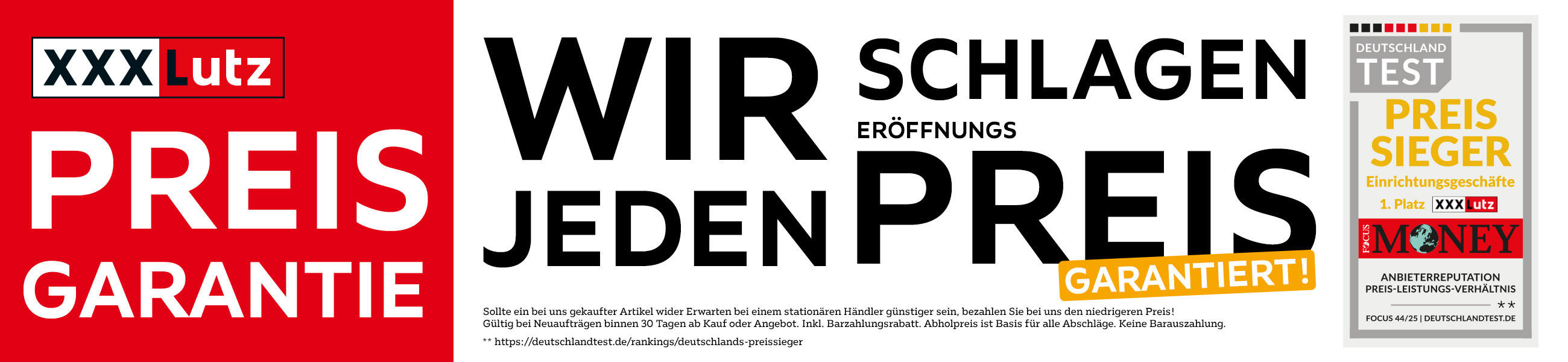 XXX Lutz PREIS GARANTIE WIR SCHLAGEN JEDEN PREIS ERÖFFNUNGS GARANTIERT! Sollte ein bei uns gekaufter Artikel wider Erwarten bei einem stationären Händler günstiger sein, bezahlen Sie bei uns den niedrigeren Preis!