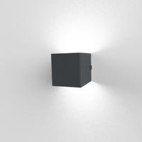 WANDLEUCHTE Desmo - Anthrazit, Metall (10/10/10cm) - Lumicom
