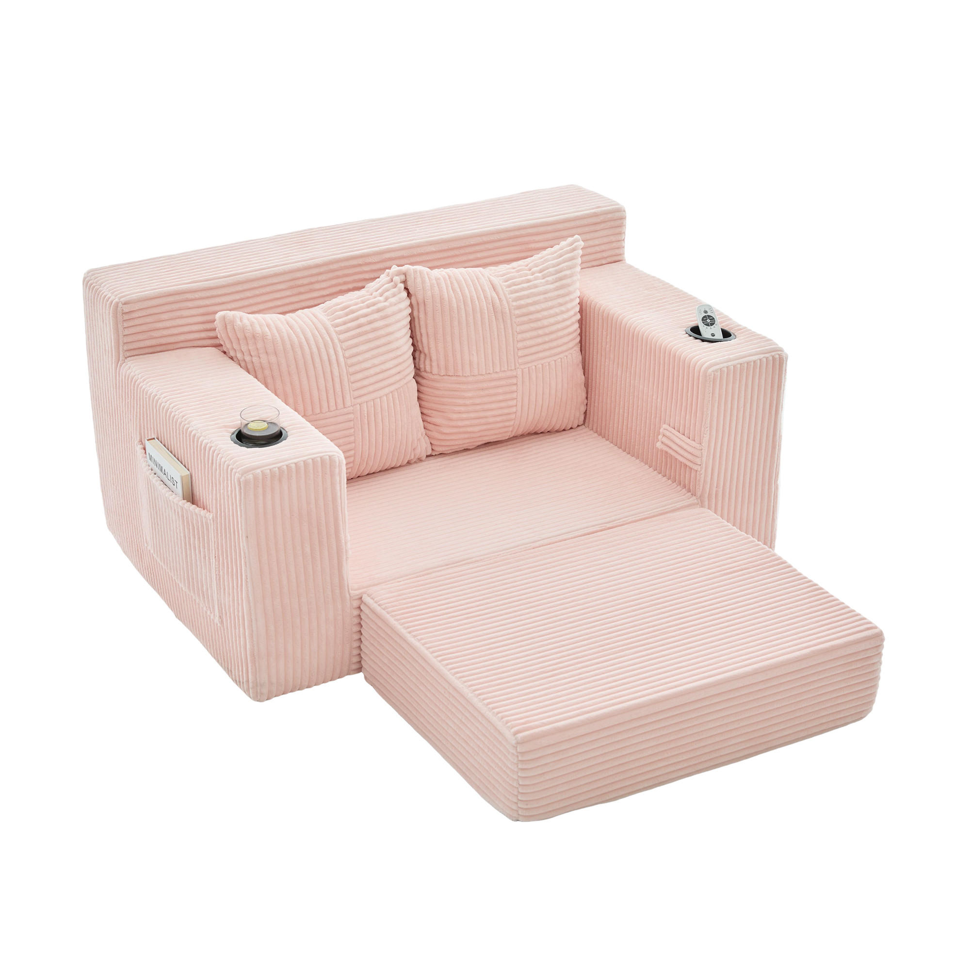 Lvhom 1,5-Sitzer Rosa 133x64x87 cm