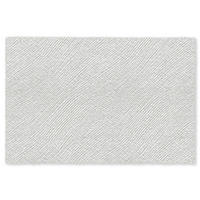 KOBERCE - Vlny - rebrovanie - biele - 120x80 cm - biela, textil/plast (120/0.4cm) - OnlyWow