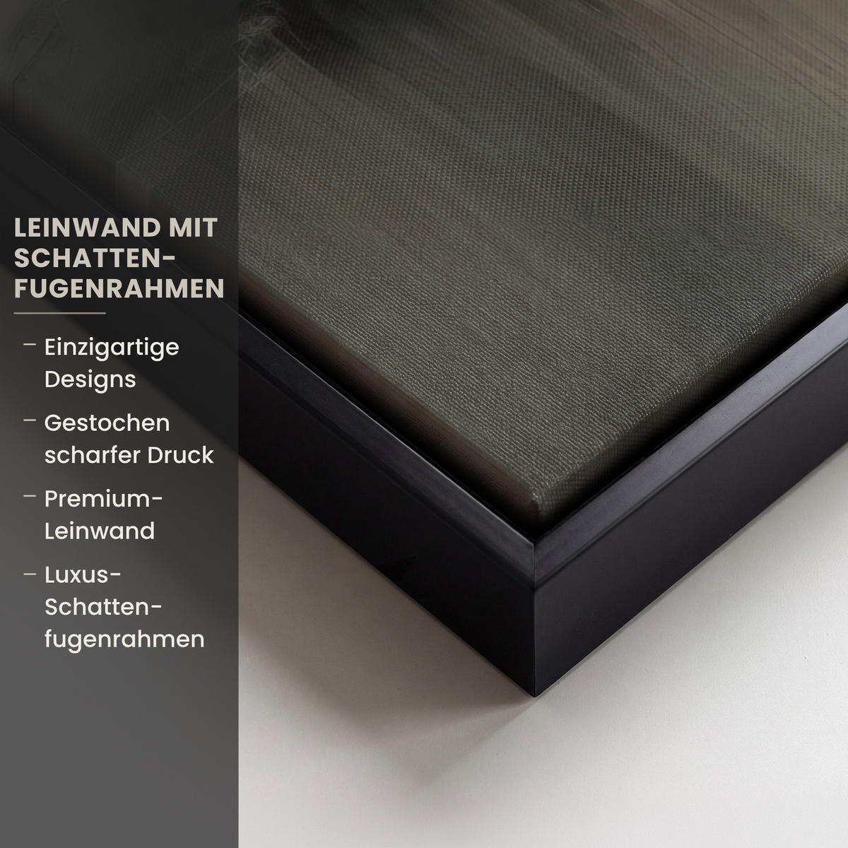LEINWAND Bilder mit Rahmen - Hügel - Abstrakt - Kreuz - Christentum - 70x50 - Beige, Textil (70/50cm) - MuchoWow