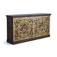 SIDEBOARD aus Mangoholz - Hellbraun, Holz (40/90/180cm) - Giner y Colomer