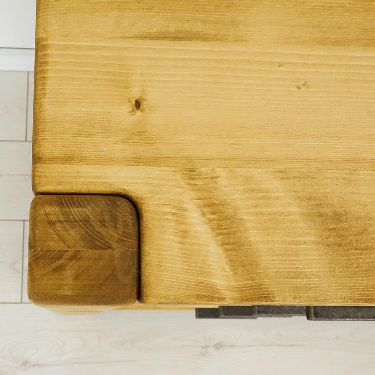 KOMMODE aus Massivholz SARA - Honig, Holz (100/90/48cm) - Seart
