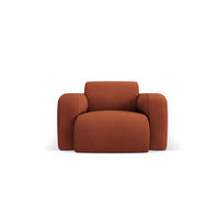 SESSEL Molino aus strukturiertem Stoff orange - Orange, Textil (95/72/105cm) - Micadoni