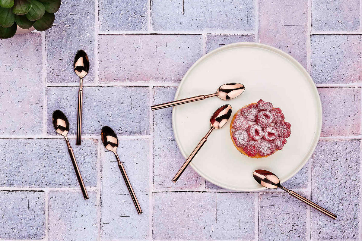 LÖFFEL 6er-Set Viggo - Kupfer - Kupferfarben, Metall - Björn