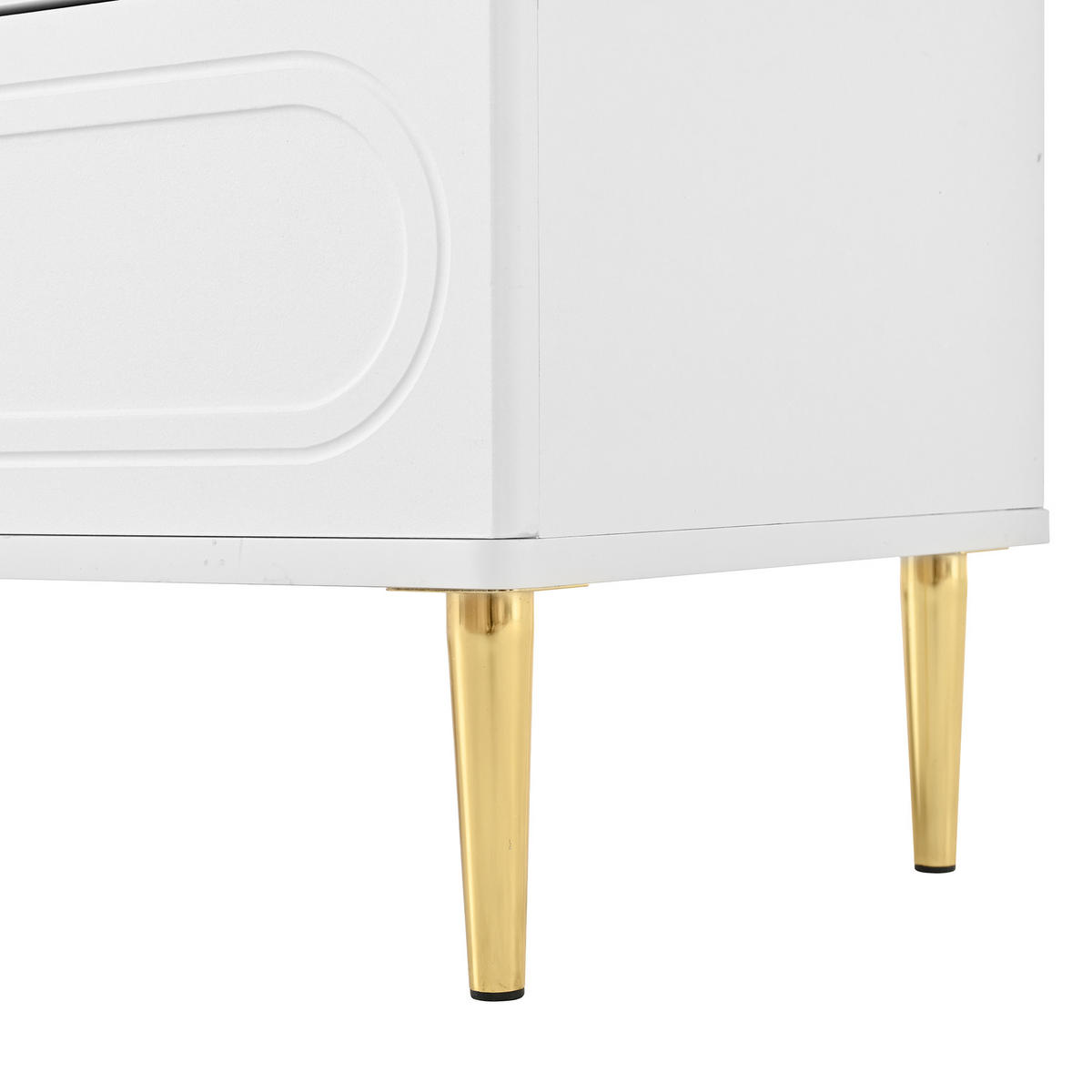 SIDEBOARD in Weiß Aufbewahrungsschrank mit 6 Schubladen, 120 B/40 T/75 H(cm), fürs Wohn & Schlaf - Weiß, Holzwerkstoff (120/75/40cm) - STILVORA