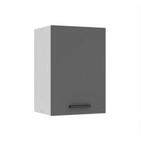 HÄNGESCHRANK SG 40 cm, mit 1 Tür, Silber matt - Silberfarben, Holz (40/58/29.6cm) - B BELINI GROUP