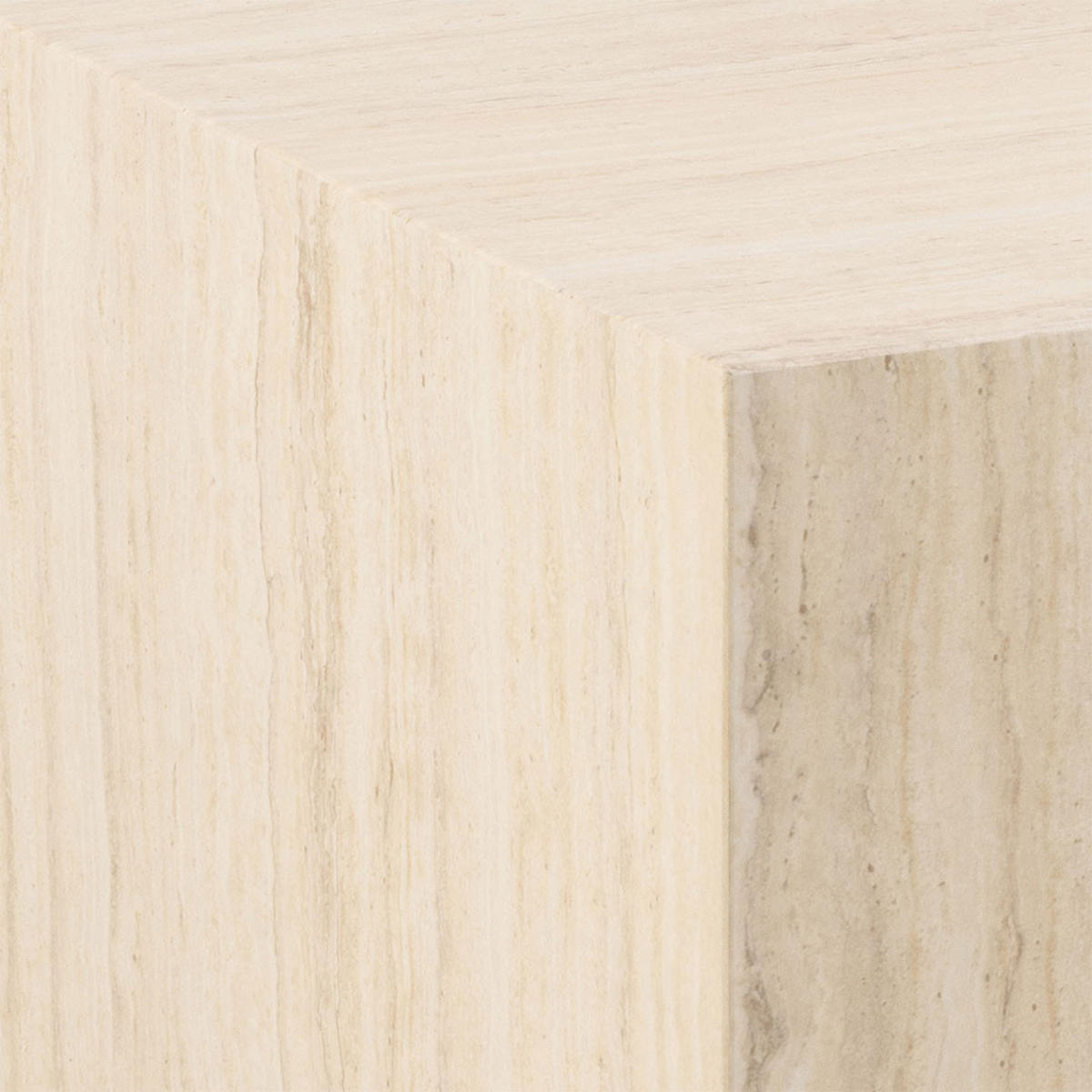 COUCHTISCH, Dice, Beige, MDF, 90 x 90 x 42 cm - Beige, Holzwerkstoff (90/90/42cm) - ebuy24