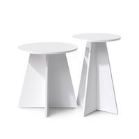 SOFFBORD Forma, Vit, 40x50 cm 2-pack - Vit, Träbaserade material (40/40/60cm) - Vicco