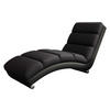 RELAXLIEGE Holiday - Chromfarben/Schwarz, Holz (62/84/180cm) - MIRJAN24