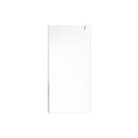 DUSCHWAND - 120 cm x 0.6 cm - metall - silberfarben Daren - Silberfarben, Glas/Metall (120/200cm) - Vente-Unique