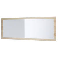 SPIEGEL Lima Eiche sägerau - Eiche San Remo, Holzwerkstoff (139/55/2cm) - Vladon
