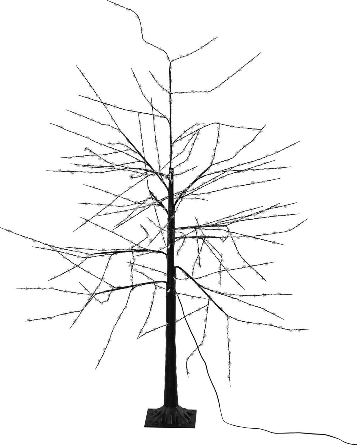 LICHTDEKORATION Weihnachtsbaum 150 cm - Schwarz, Metall (18/150/18cm) - Home Styling Collection