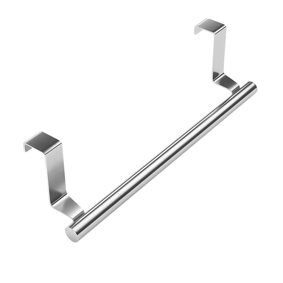 HANDTUCHHALTERUNG 36/5/6.5 cm - Silberfarben, Metall (5/6.5/36cm) - Intirilife