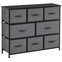 KOMMODE Grau 100/30/78,5 cm - Dunkelgrau, Metall (100/78.5/30cm) - PANGIVO