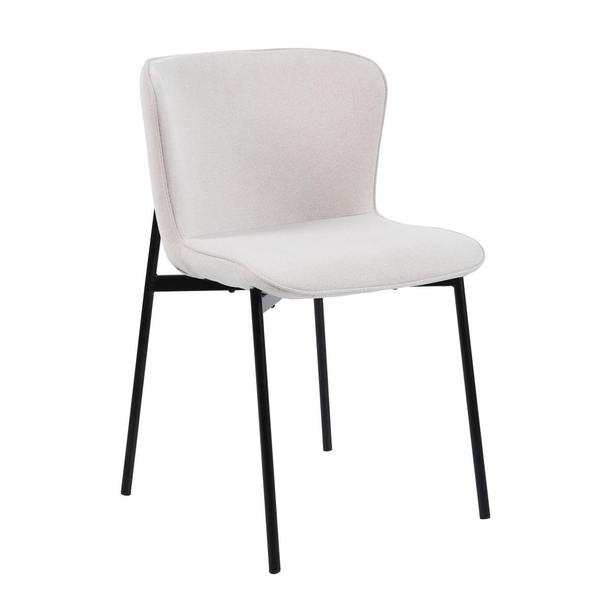 ESSZIMMERSTUHL MARY 2er Set - Beige, Textil (50/81/50cm) - SVITA