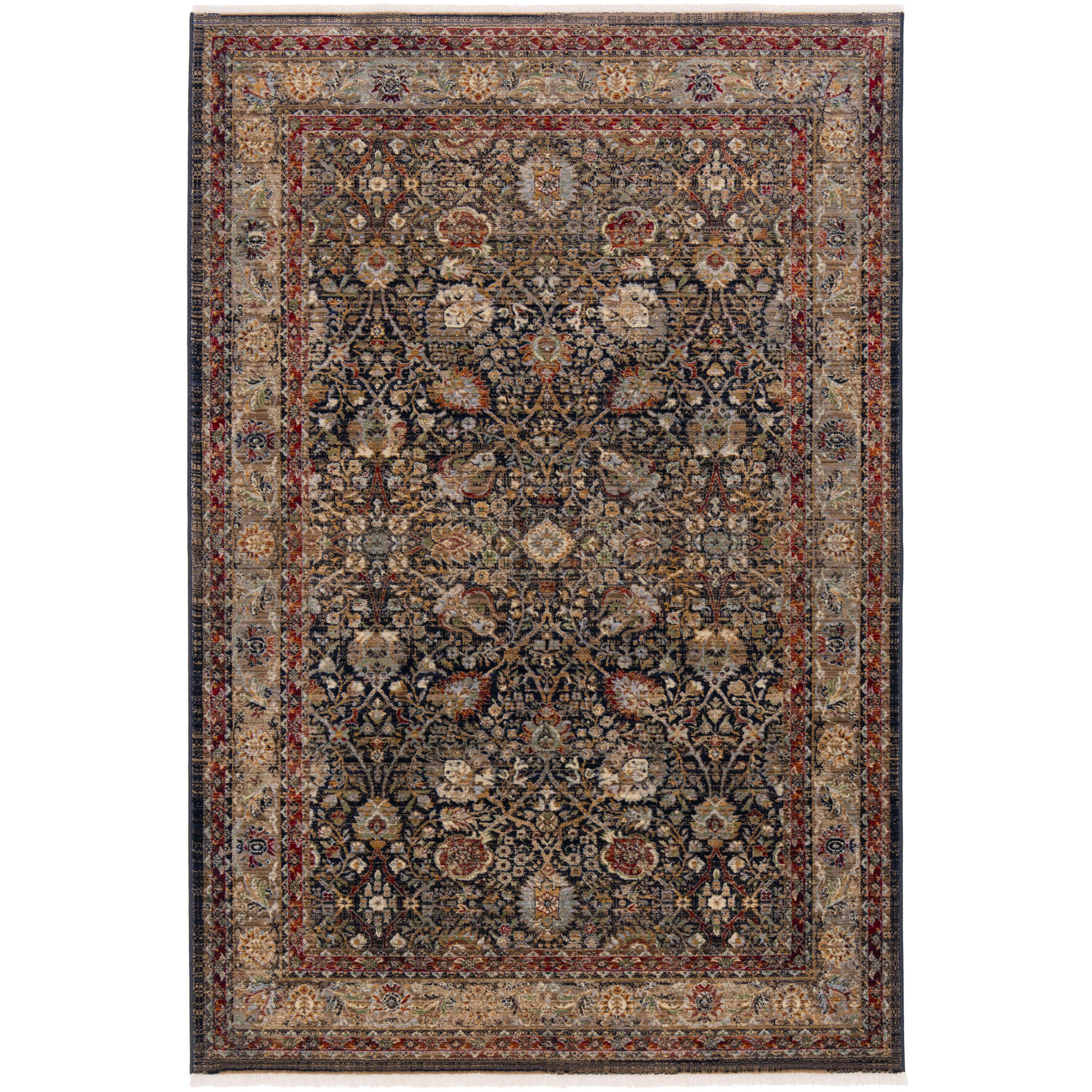 ORIENT VINTAGE TEPPICH NAVIRA - Dunkelblau, Textil (160/240cm) - Pergamon