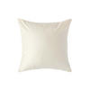 KISSENBEZUG Premium, Ägyptische Baumwolle, Fadendichte 1000 - Creme, Textil (40/40cm) - Homescapes