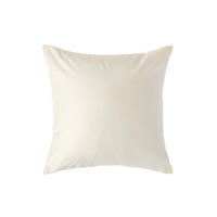 KISSENBEZUG Premium, Ägyptische Baumwolle, Fadendichte 1000 - Creme, Textil (40/40cm) - Homescapes