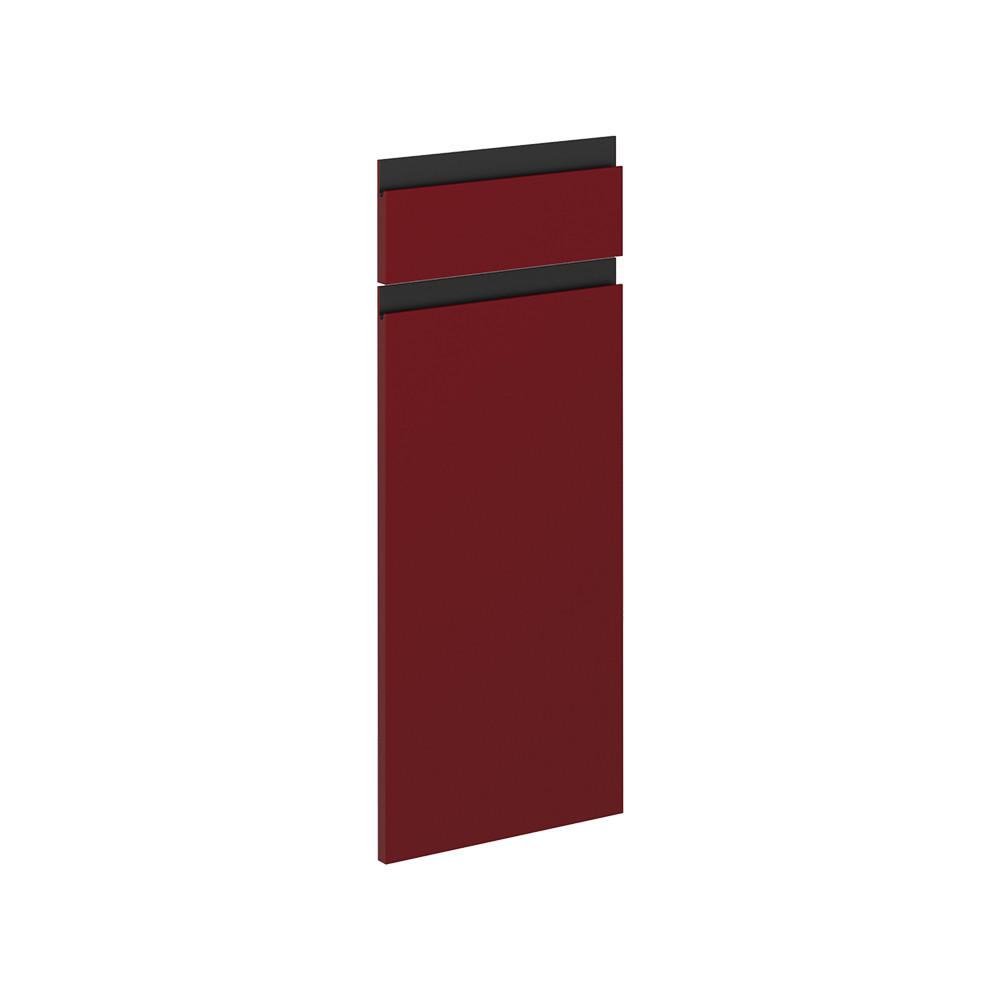 K&Ouml;KSFRONT R-Line R&ouml;d 29.6x70.8 cm m&ouml;belfront f&ouml;r undersk&aring;p med l&aring;dor 70.8/29.6/1.6 cm